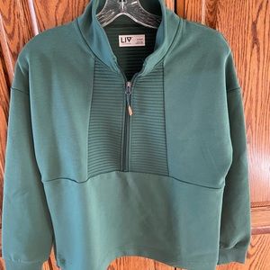 LIV GREEN PULLOVER